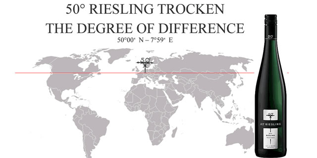 Rieslingwein direkt vom 50. Breitengrad