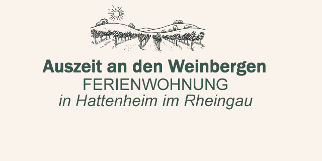 Auszeit an den Weinbergen