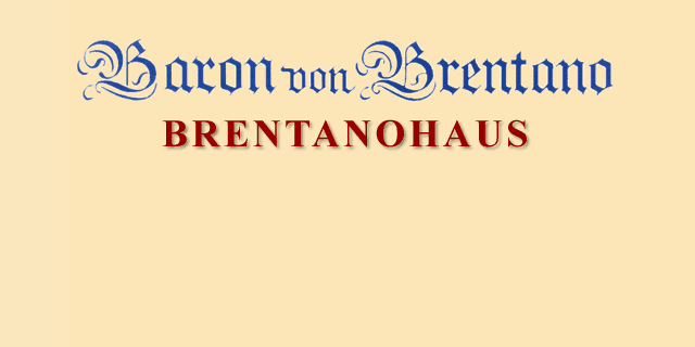 Brentanohaus, Baron von Brentano