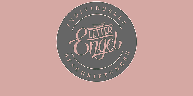 Letterengel - Handgemachtes mit Herz